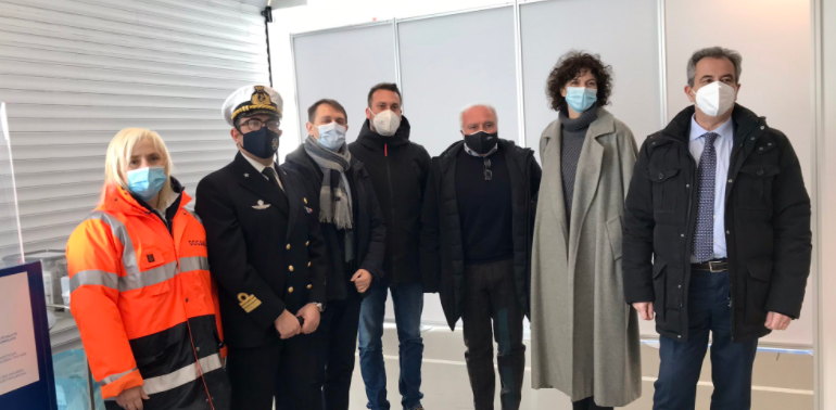 Savona cruise terminal becomes a COVID-19 vaccination site
