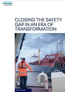 New report identifies safety gap for shipping in digitalization and decarbonization