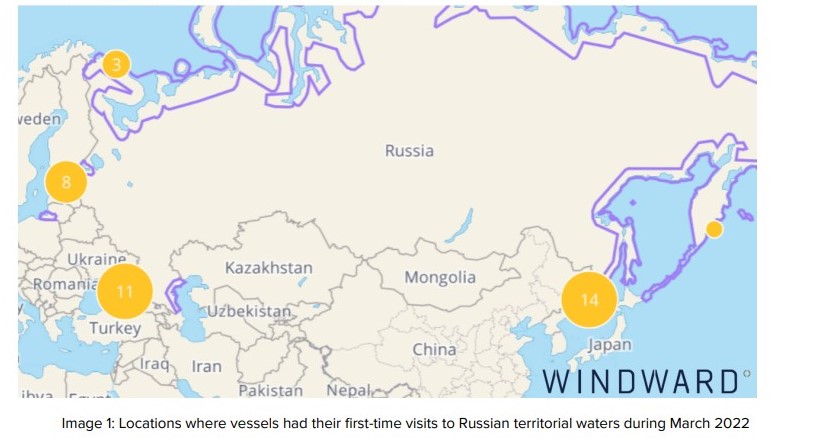 Windward: Maritime ecosystem experienced uncertainty following the invasion of Ukraine