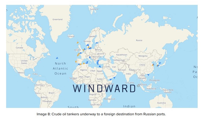 Windward: Maritime ecosystem experienced uncertainty following the invasion of Ukraine