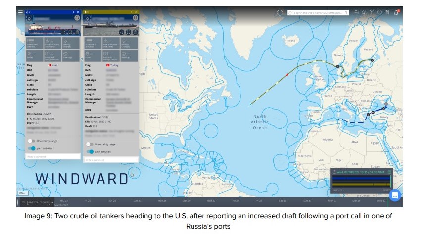 Windward: Maritime ecosystem experienced uncertainty following the invasion of Ukraine