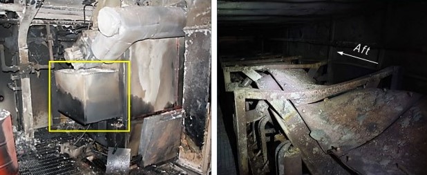NTSB Investigation: Repeated removal and reinstallation of furnace’s burner causes engine room fire