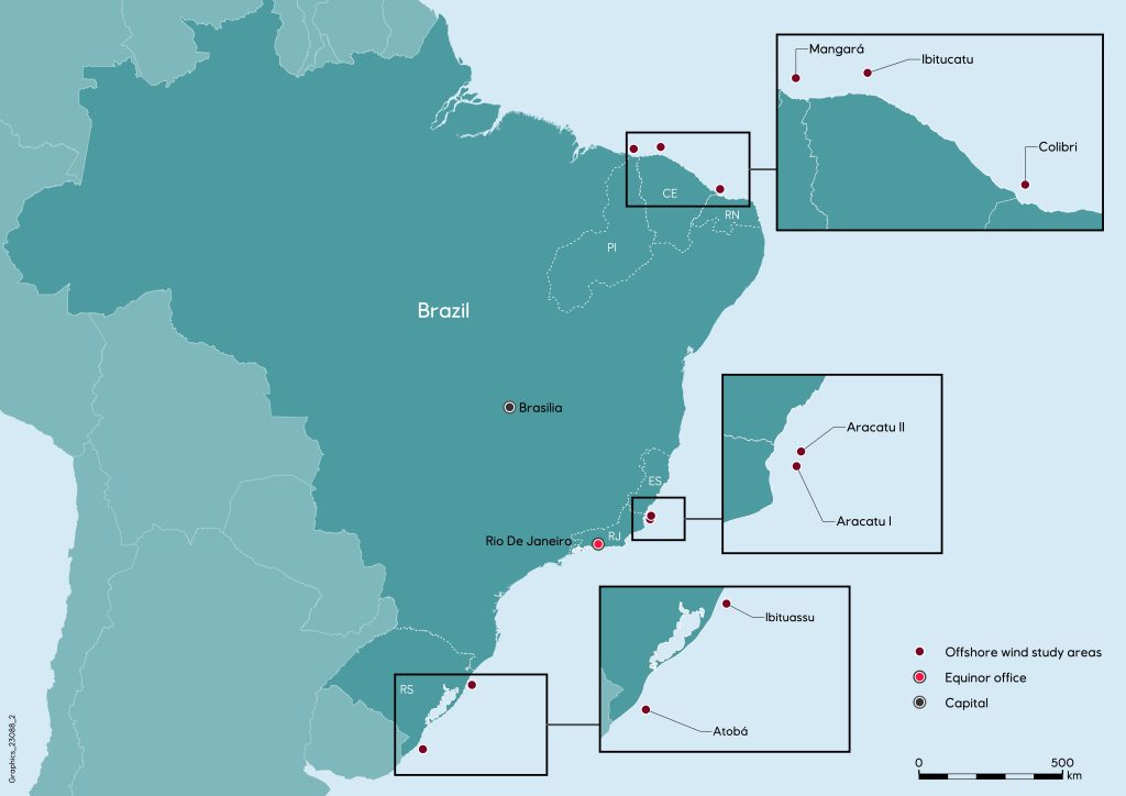 Petrobras, Equinor to evaluate seven offshore wind projects in Brazil