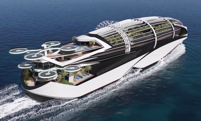 What cruise ships may look like in 2100
