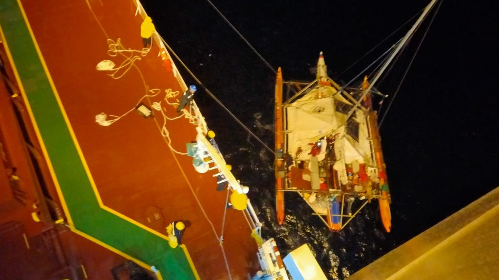 Laskaridis ship saves yacht passengers off Chile