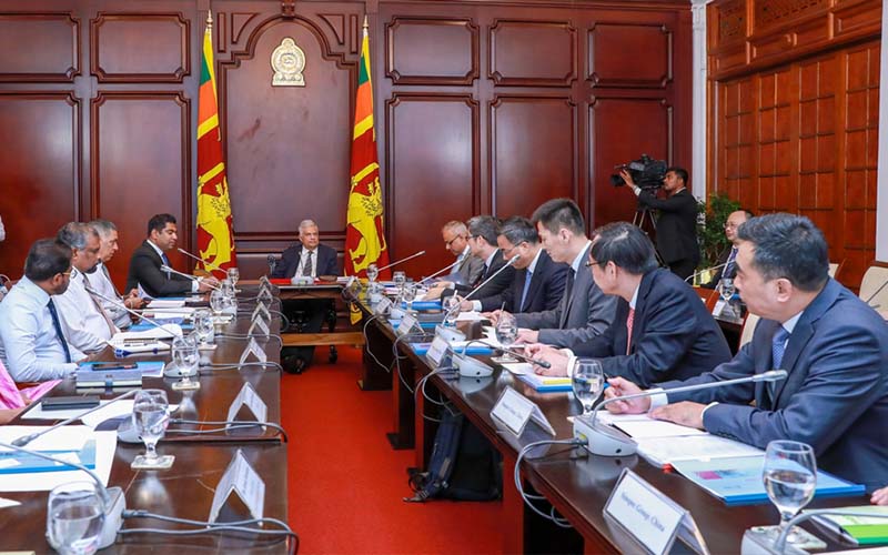 Chinese company Sinopec to cater Sri Lanka’s fuel energy requirements