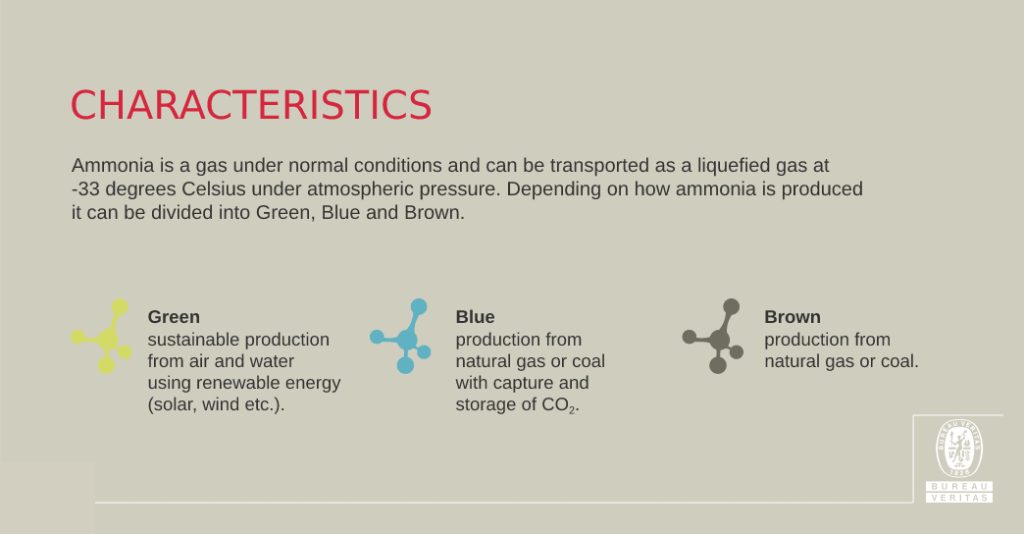 Bureau Veritas explores ammonia as fuel for ships