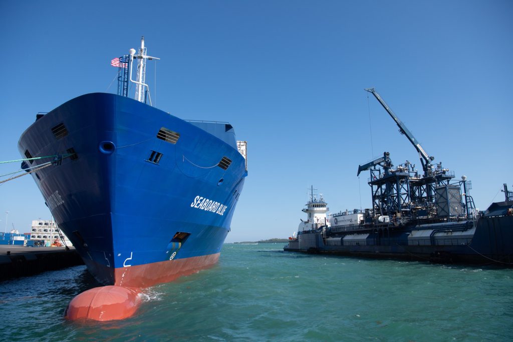 PortMiami: First vessel bunkered to the port using LNG