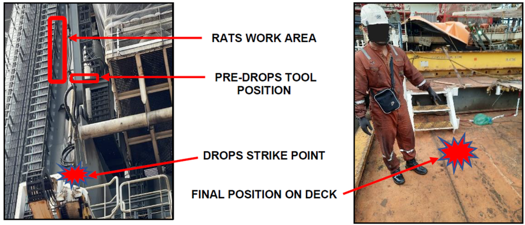 Lessons learned: Dropped spanner falls 15m