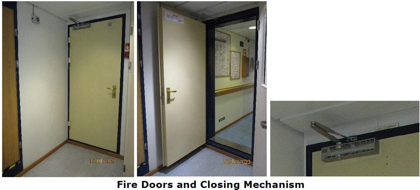 Lessons learned: Maintenance and control of fire doors