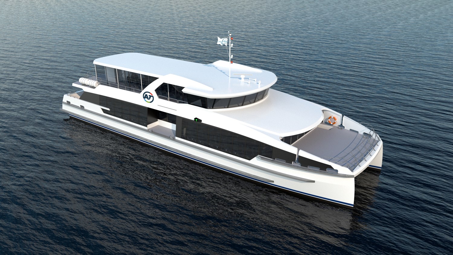 Incat Crowther to design electric hybrid ferry for Auckland