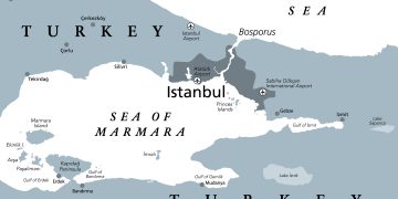 Four ships collide in two separate incidents in the Sea of Marmara