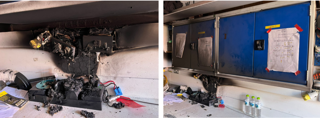 Lessons learned: It&#8217;s vital to check the condition of all personal electrical equipment