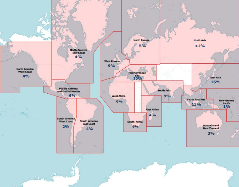 Equasis: The world merchant fleet in 2022