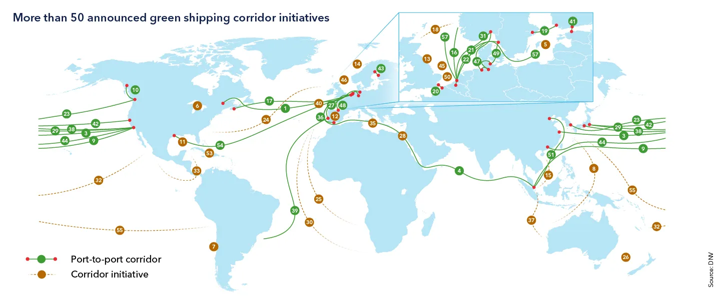 DNV: Advancing green shipping corridors