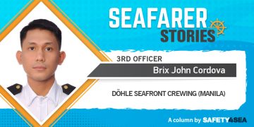 Seafarer Stories: Brix John Cordova, Third Officer