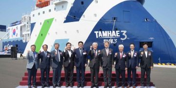 South Korea commissions first domestically geophysical exploration research vessel