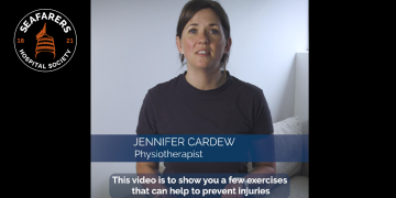 Free physiotherapy videos launched to promote seafarer health and safety