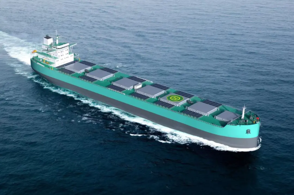 Fujian Guohang Ocean debuts methanol dual-fuel bulk carrier