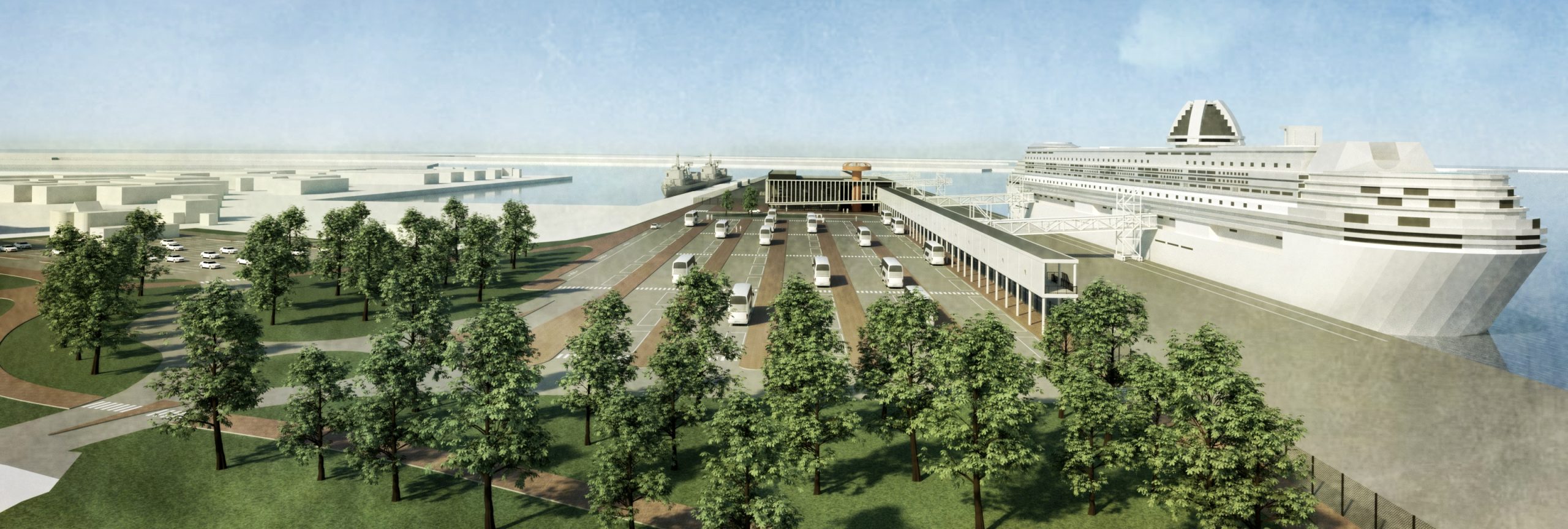 Eco-friendly terminal and shore power for Zeebrugge cruise ships